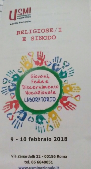 9/10 febbraio : a Roma un laboratorio sul Sinodo dei Giovani