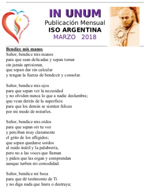 Notiziario In Unum - Marzo 2018